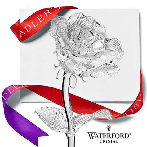 Rinse in clean water and air dry on a rack. Waterford Fleurology Flowers Rose | Waterford crystal ...