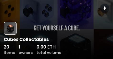 Cubes Collectables Collection Opensea