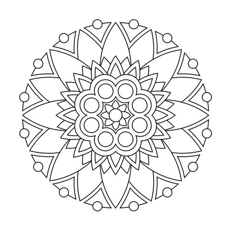These Printable Mandala And Abstract Coloring Pages