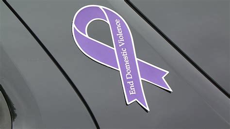 Purple Ribbons Aim To Raise Awareness To Domestic Violence