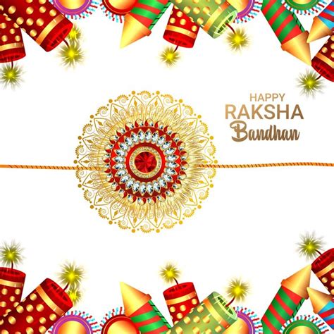 Premium Vector Happy Raksha Bandhan Greeting Card