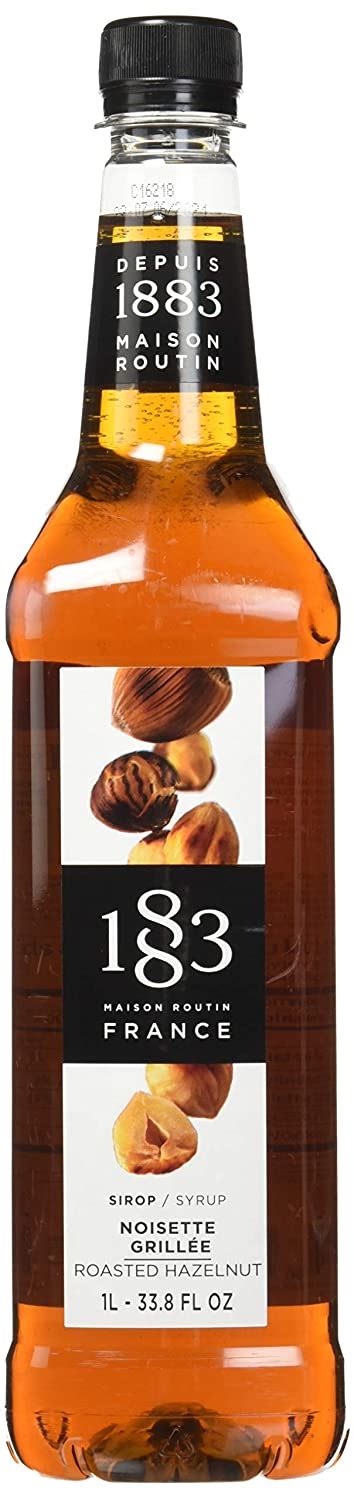 Maison Routin 1883 Premium Syrup Flavorings Roasted Hazelnut Purly
