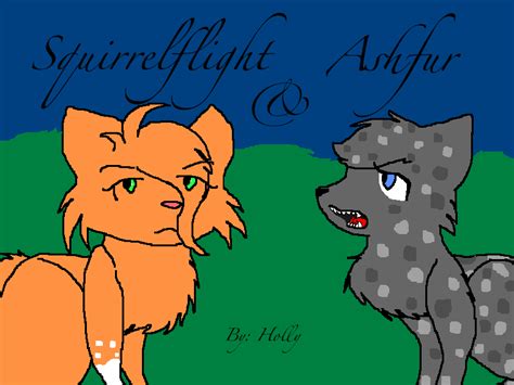 Squirrelflight And Ashfur By Dovecloud30 On Deviantart
