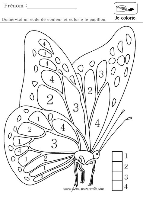Coloriage Magique Maternelle à découper
