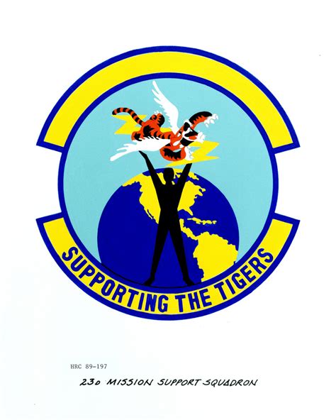 Approved Insignia For 23rd Mission Support Squadron Nara And Dvids