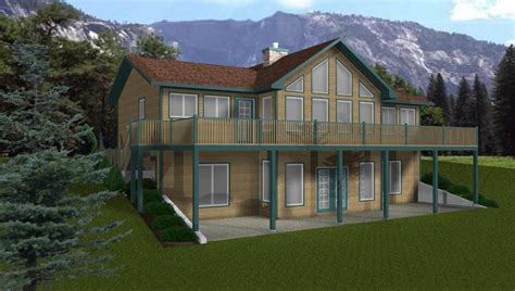 Small cottage plan with walkout house plan 4 bedrooms 2 5 bathrooms 7900 drummond plans small cottage with walkout basement floor lake new california modular homes icf. House Plans with Walkout Basement Walk Out Basement Cabin ...