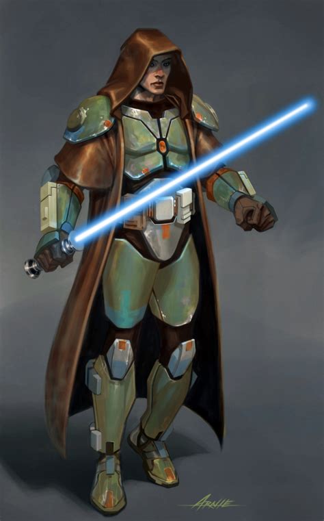 Swtor Main Character Concept Art Star Wars Painting Star Wars