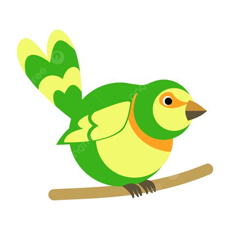 Green Yellow Little Bird Bird Wings Nature Png And Vector With