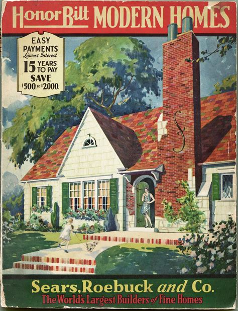 Old Tyme Sears Modern Homes Advertising 1930s And 1940s