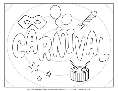 Best Printables For Carnival 2021 Planerium