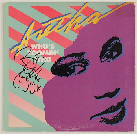 Who's zoomin' who peaked at #7 on the billboard hot 100 and #2 on billboard's r&b chart. Lot Detail - Aretha Franklin Signed "Who's Zoomin' Who" Album