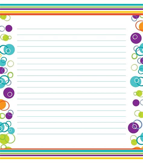 Calypso Notes Notepad Bordes Para Hojas Papel Para Escribir Hojas