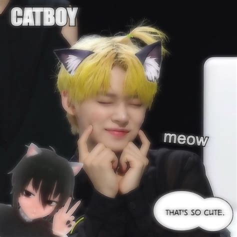 Yeonjun Catboy In 2021 Catboy Txt Cat Boys