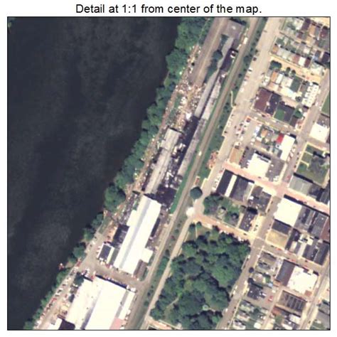 Aerial Photography Map of Ford City, PA Pennsylvania