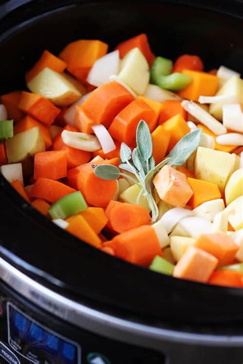 Slow Cooker Root Vegetable Stew Gimme Some Oven Recipe Vegetable