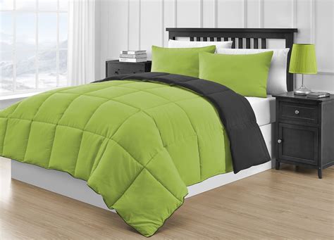 Lime Green And Grey Bedding Sets