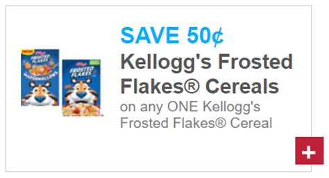 Kellogg S Frosted Flakes At Tops With Coupon