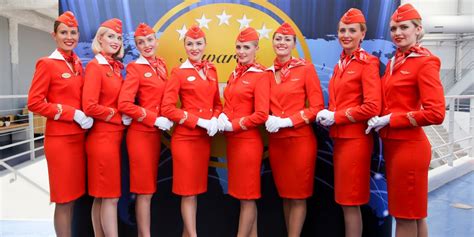 Stewardess uniform kit transaero airlines flight attendant cabin crew m size #68. Flight attendant uniforms around the world - Business Insider