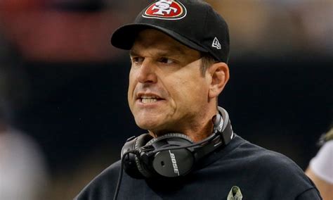 Report Jim Harbaugh Once Rubbed A Players Blood All Over His Face