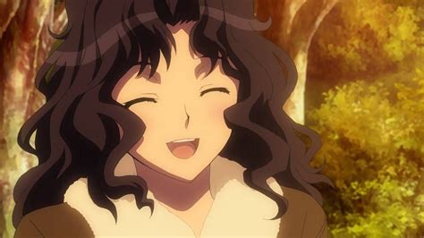 Dark anime girls with curly hair. Anime with a female main character with wavy hair (example inside)? : Animesuggest