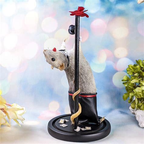 V36h Stripper Rat Pole Burlesque Male Taxidermy Oddities Etsy