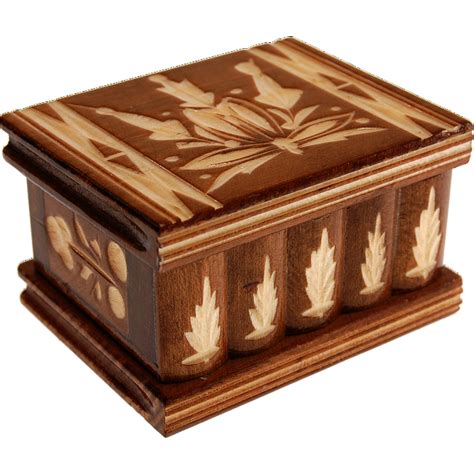 Romanian Puzzle Box - Small Brown | Wooden Puzzle Boxes | Puzzle Master Inc