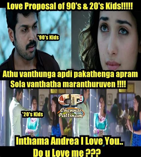 35 best love proposal memes tamil tamil memes