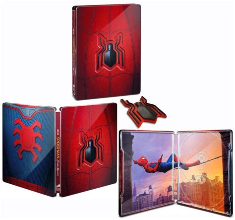 Blu Ray Disc Spider Man Homecoming Premium Box First Press Limited