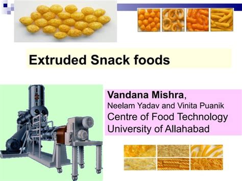 Extruded Snack Food Ppt