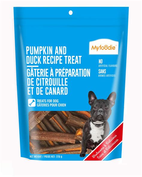 But with this face, i just couldn't resist. Myfoodie Pumpkin Duck Recipe Combo Dog Treats | Walmart Canada