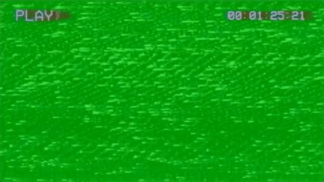 Green Screen Vhs Overlay Gif Needed This For A Project Three Years Ago
