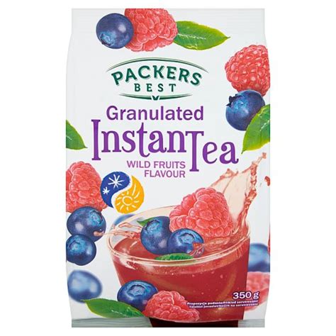 Packers Best Granulated Instant Tea With Wild Fruits Flavour 350 G