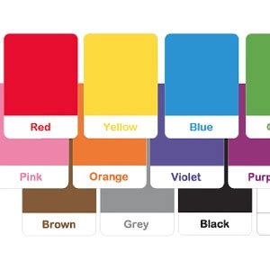 Color Flash Cards - Mr Printables