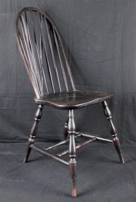 Antique Wooden Spindle Back Chair