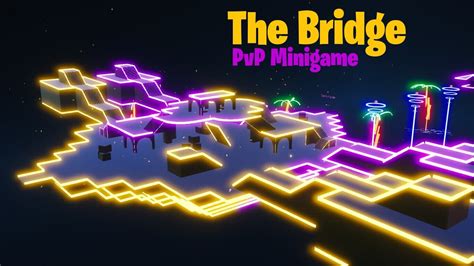 The Bridge Pvp Minigame Fortnite Creative Mini Games And Fun Map Code