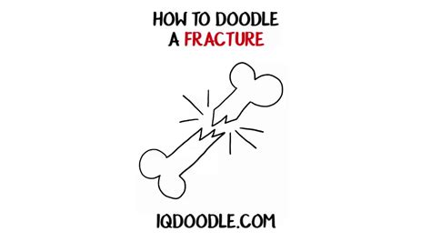 How To Draw A Bone Fracture Drawing Tips Youtube