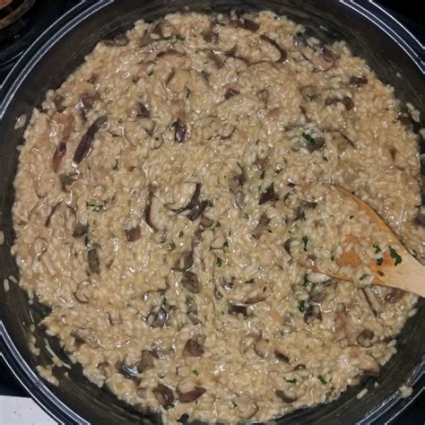 Shiitake And Baby Bella Mushroom Risotto Recipe Allrecipes