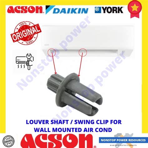 Acson Original Louver Shaft Wall Mounted Air Cond Swing Clip For Hp