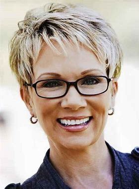 A style that embraces the aging process while still displaying youthfulness is ideal for the woman in her 50s. Image result for hairstyles for round faces over 60 ...