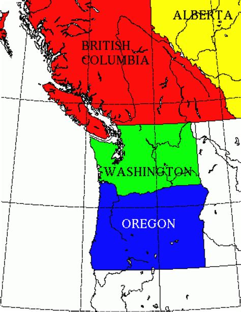 For your neighborhood residents or natural individuals of united states, they may not need to use the maps. Map Of Northwest United States And Canada | Printable Map