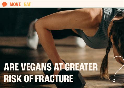 are vegans at greater risk of fracture the proof