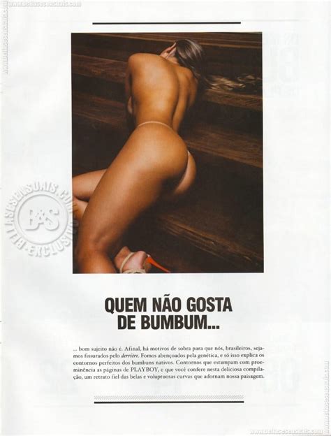 Revista Playboy Edi O Especial Janeiro Bumbuns Sensacionais