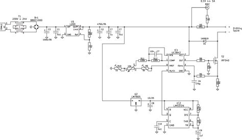 Unbelasteter transformator a 56a wenn man an die primärspule eines. Schaltplan Elektronischer Trafo