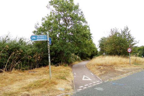 Cycleway To The A1303 Newmarket Road © Geographer Cc By Sa20