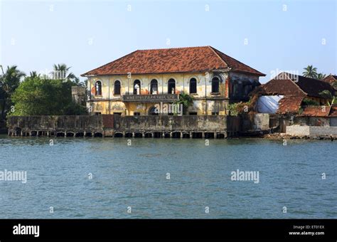 Old Portuguese Building Cochin Kochi Harbour Jetty Kerala