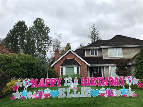 Yard Announcements Offers Fun Birthday Yard Signs To Help You Celebrate