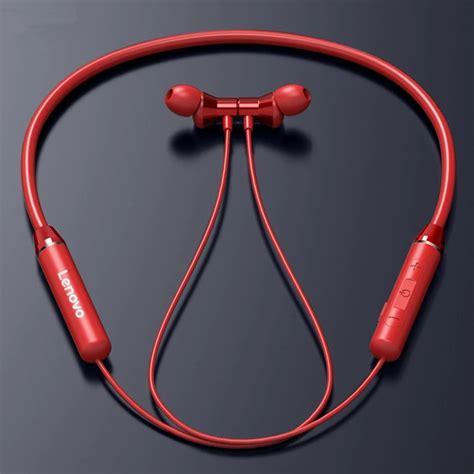 Lenovo He05 Bluetooth Earphone Magnetic Neckband Headphones Ipx5