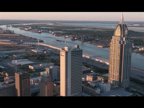 It is bordered by tennessee to the north, georgia to the east, florida and the gulf of mexico to the south. Mobile, AL Skyline - Porch Swing Angel - Muscadine Bloodline - YouTube