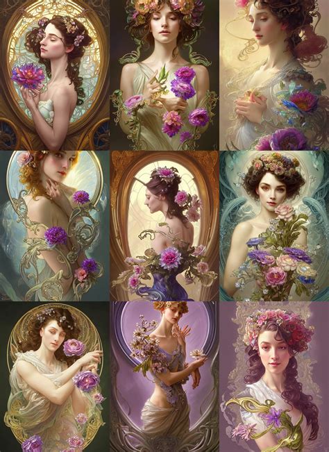 Stable Diffusion Prompt Rococo And Art Nouveau Fusion PromptHero