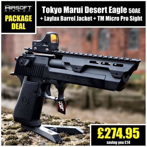 Tm Desert Eagle 50ae Rail And Sight Package Airsoft Direct